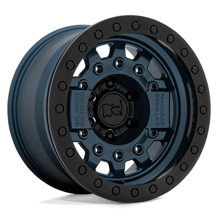 Black Rhino Hard Alloys AVENGER BEADLOCK 17x8.5 ET-30 6x139.7 Navy Blue w/ Black Hardware