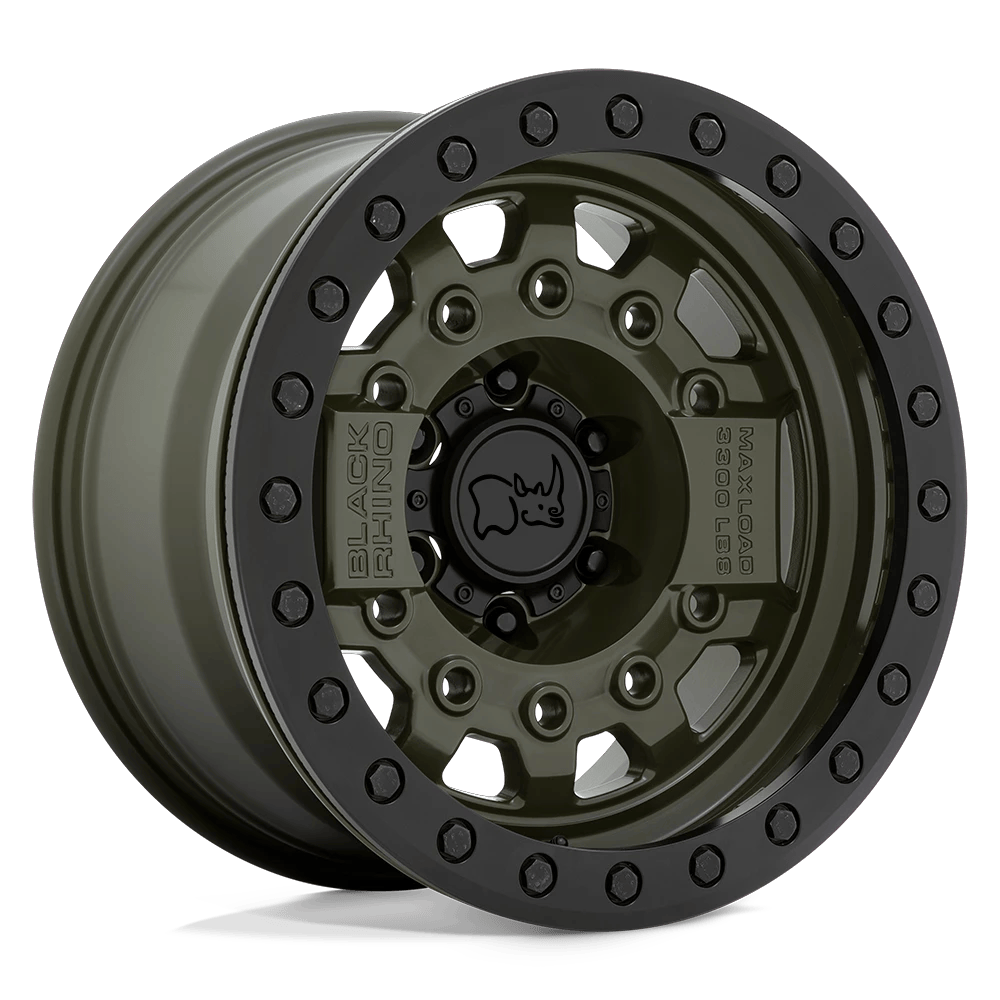 Black Rhino Hard Alloys AVENGER BEADLOCK 17x8.5 ET-32 5x127 Olive Drab Green
