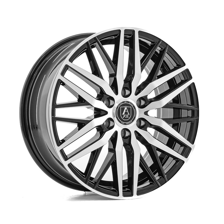 AXE EX30T 18x8 ET45 6x120 Gloss Black & Polished