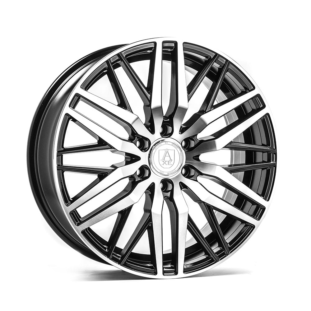 AXE EX30T 20x8.5 ET45 6x130 Gloss Black & Polished