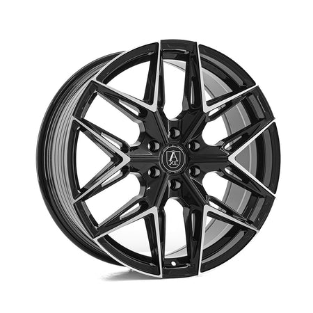 AXE EX47T 20x8.5 ET45 6x130 Gloss Black & Polished