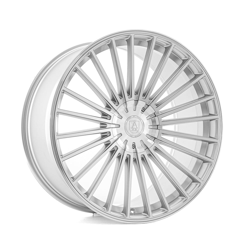 AXE EX50 20x10 ET30 5x118 Gloss Silver & Polished