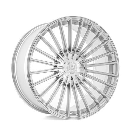 AXE EX50 21x9 ET36 5x112 Gloss Silver & Polished