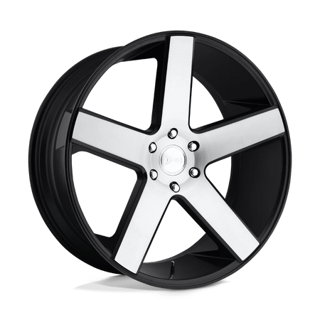 DUB 1PC S217 BALLER 24x10 ET30 6x135 Gloss Black Brushed