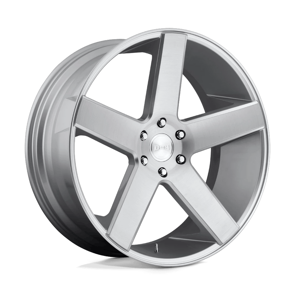 DUB 1PC S218 BALLER 26x10 ET11 5x127 Gloss Silver Brushed