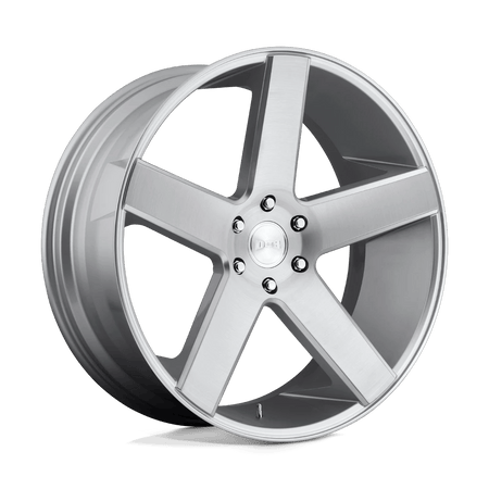 DUB 1PC S218 BALLER 24x10 ET19 6x139.7 Gloss Silver Brushed