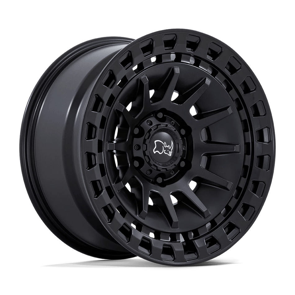 Black Rhino Hard Alloys BARRAGE 18x9 ET0 6x135 Matte Black