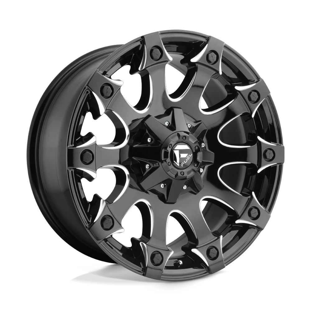 Fuel 1PC D578 BATTLE AXE 17x9 ET1 5x139.7/150 Gloss Black Milled