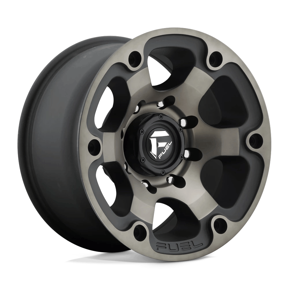Fuel 1PC D564 BEAST 17x9 ET1 8x165.1 Matte Black Double Dark Tint
