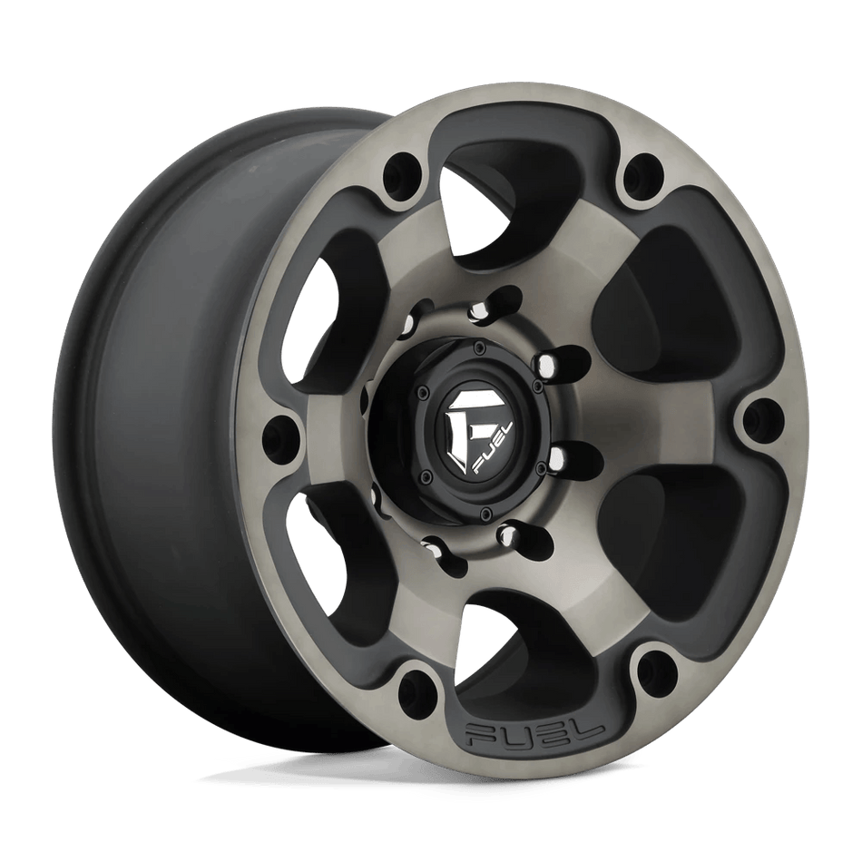 Fuel 1PC D564 BEAST 17x9 ET1 8x165.1 Matte Black Double Dark Tint