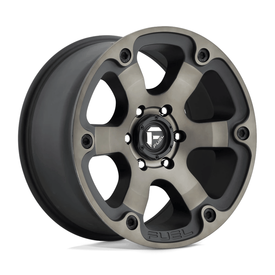 Fuel 1PC D564 BEAST 17x9 ET35 5x150 Matte Black Double Dark Tint