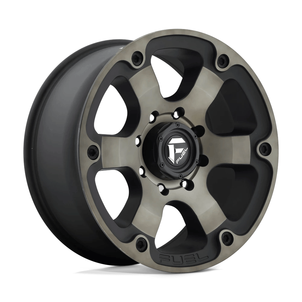Fuel 1PC D564 BEAST 20x9 ET1 8x180 Matte Black Double Dark Tint