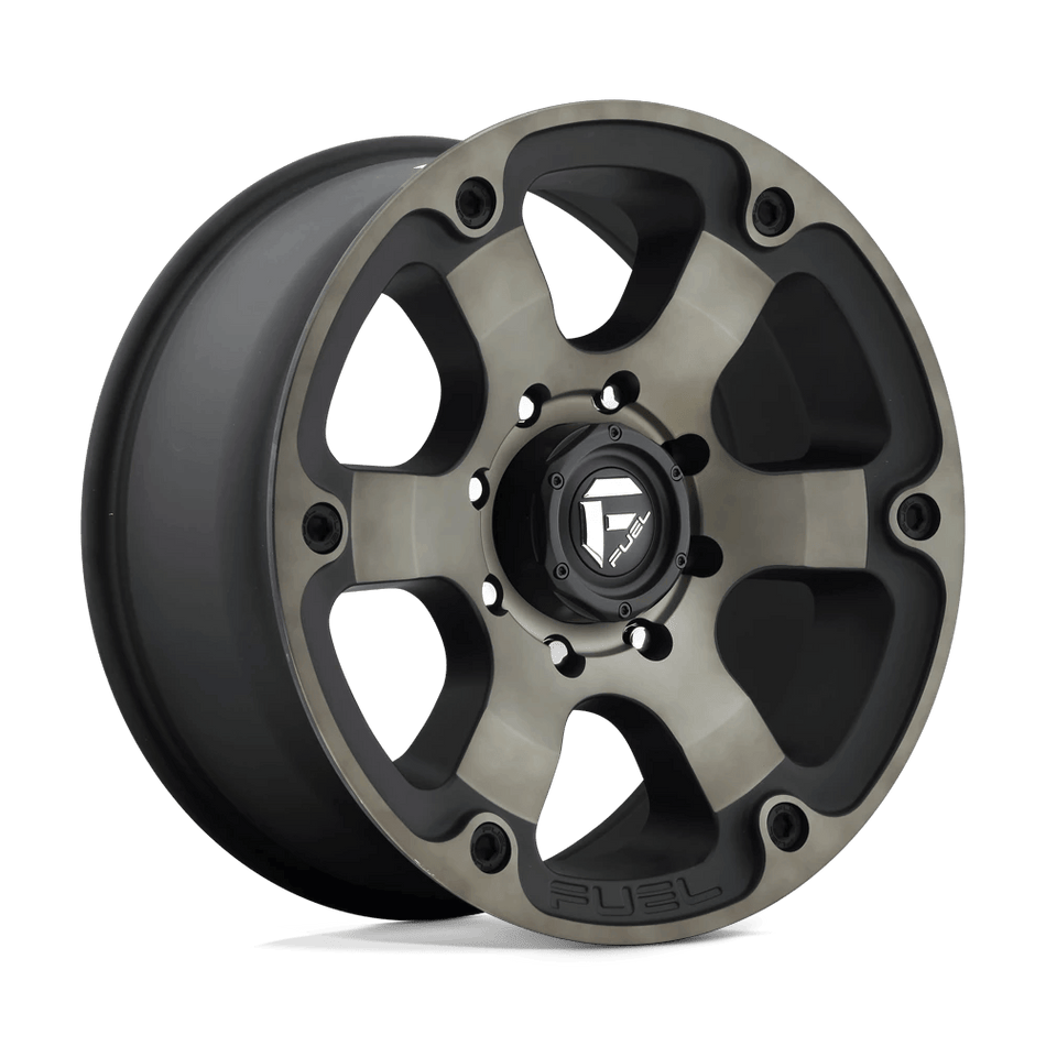 Fuel 1PC D564 BEAST 20x9 ET1 8x165.1 Matte Black Double Dark Tint