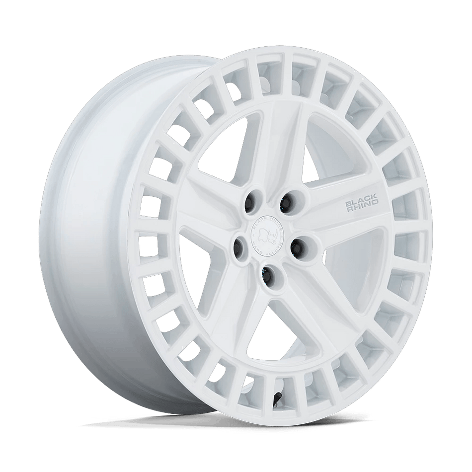 Black Rhino Hard Alloys ALSTON 20x8.5 ET25 5x114.3 Gloss White