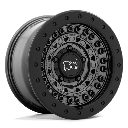 Black Rhino Hard Alloys BARRICADE 20x9 ET10 6x135 Gun Black w/ Black Rock Guard