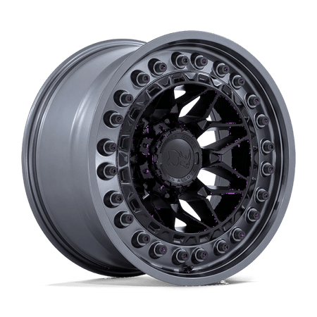 Black Rhino Hard Alloys ALPHA 17x9 ET0 6x139.7 Matte Black w/ Gunmetal Lip