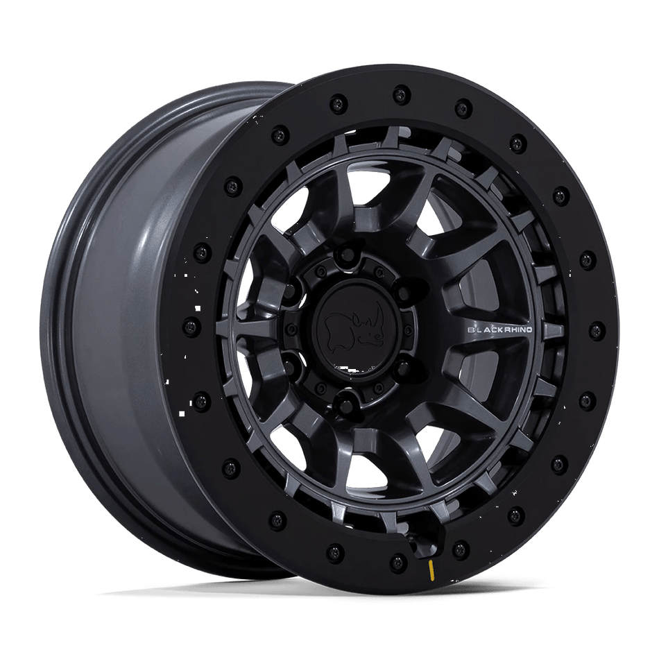 Black Rhino Hard Alloys BR016 TUSK 17x8.5 ET0 5x139.7 Matte Gunmetal