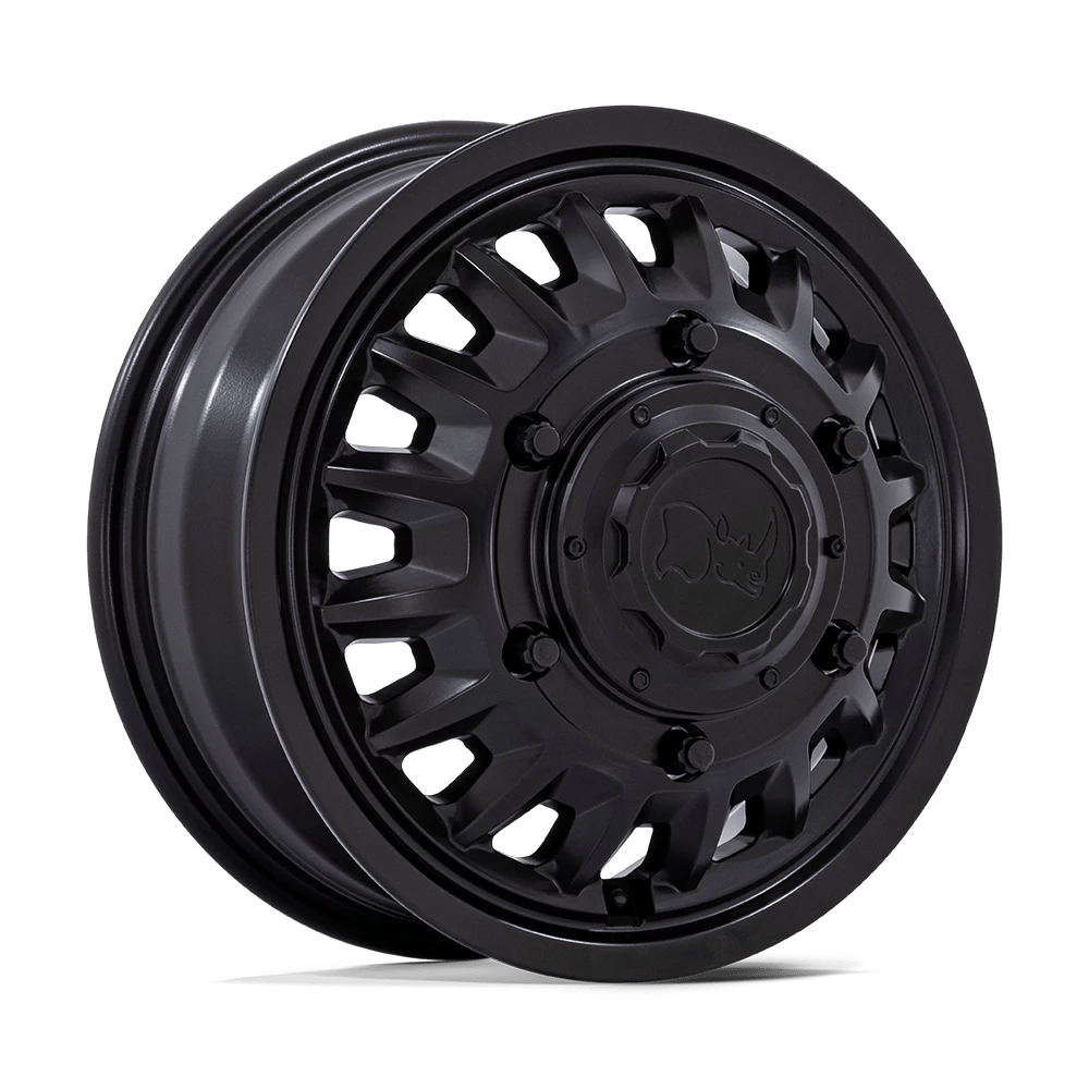Black Rhino Hard Alloys BR019 ALISO DUALLY 16x6 ET110 6x205 Matte Black