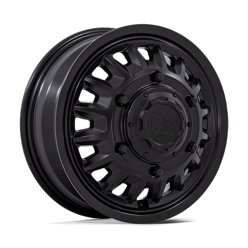Black Rhino Hard Alloys BR019 ALISO DUALLY 16x6 ET110 6x205 Matte Black