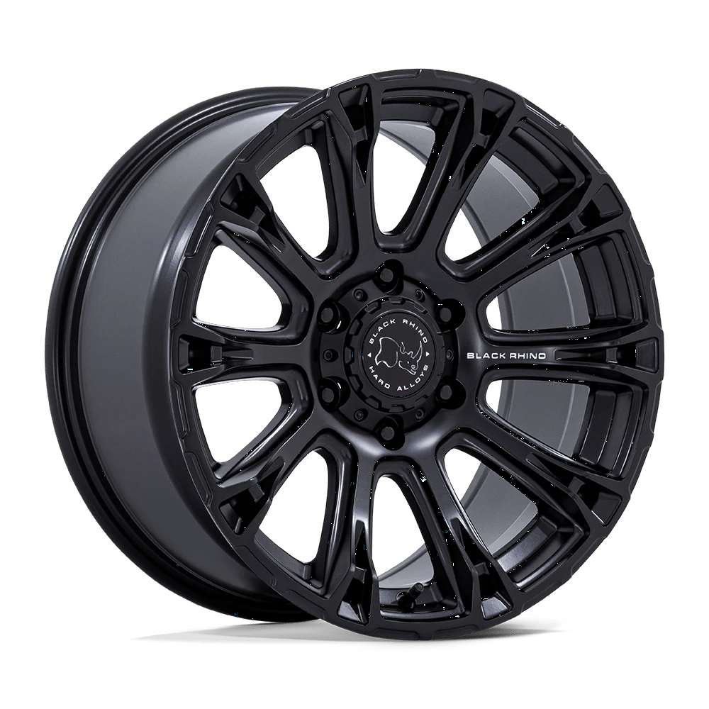 Black Rhino Hard Alloys BR020 DIAMONDBACK 20x9 ET12 5x127 Matte Black