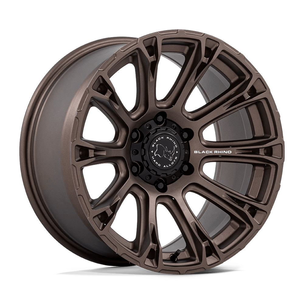 Black Rhino Hard Alloys BR020 DIAMONDBACK 18x9 ET12 6x139.7 Burnt Bronze