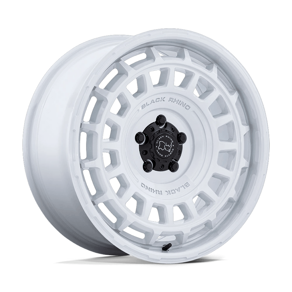 Black Rhino Hard Alloys BR024 AWOL 20x8.5 ET12 6x139.7 Gloss White