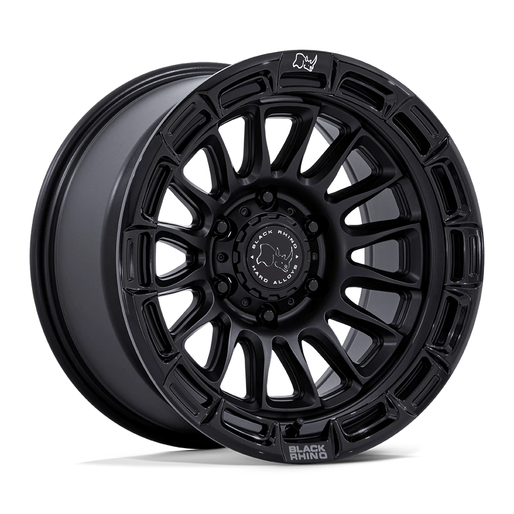Black Rhino Hard Alloys BR025 RIVAL 17x8.5 ET25 6x135 Matte Black w/ Gloss Black Lip