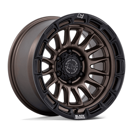 Black Rhino Hard Alloys BR025 RIVAL 17x9 ET-12 6x135 Burnt Bronze w/ Matte Black Lip