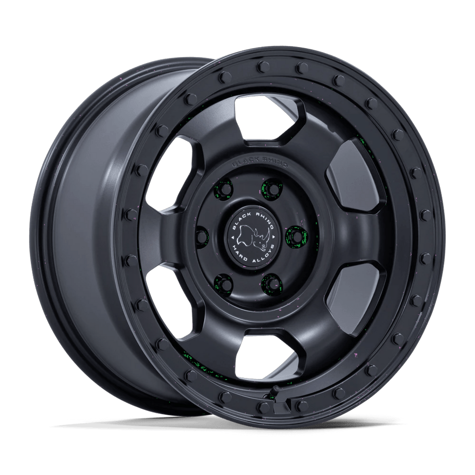 Black Rhino Hard Alloys BR029 TROOPER 17x8.5 ET-10 5x127 Matte Black