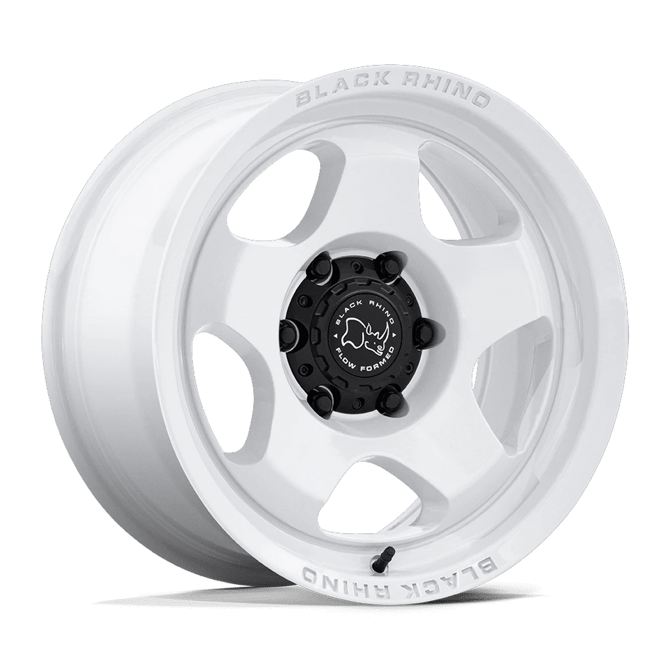 Black Rhino Hard Alloys BR031 SOL 17x8 ET20 5x112 Gloss White