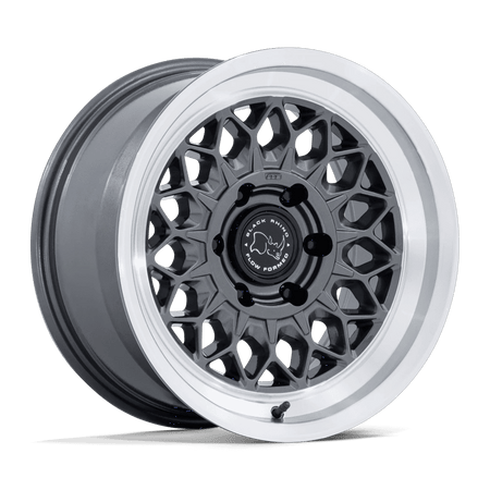 Black Rhino Hard Alloys BR034 GRAZ 17x8.5 ET0 6x139.7 Gloss Gunmetal w/ Machined Lip