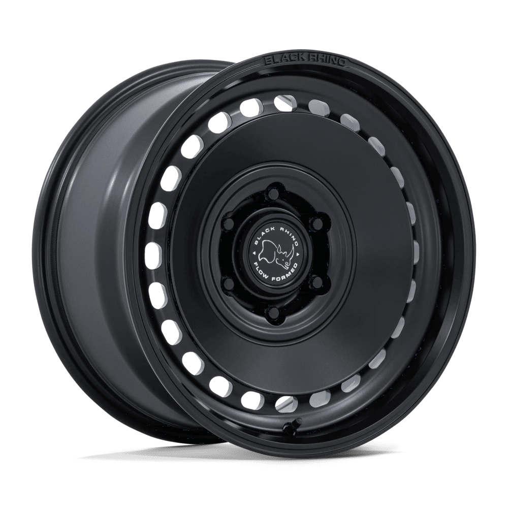 Black Rhino Hard Alloys BR036 BASIN 17x8.5 ET25 6x114.3 Matte Black