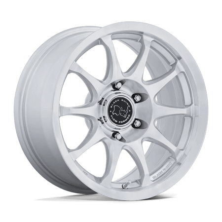 Black Rhino Hard Alloys BR038 RONIN 17x8.5 ET25 6x114.3 Gloss Silver w/ Machined Face