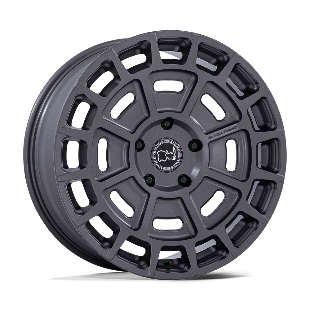 Black Rhino Hard Alloys BR404 VOLTAIC 20x8.5 ET35 5x139.7 Matte Gunmetal