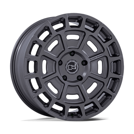 Black Rhino Hard Alloys BR404 VOLTAIC 20x8.5 ET35 5x139.7 Matte Gunmetal