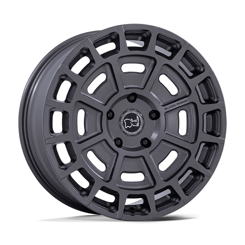 Black Rhino Hard Alloys BR404 VOLTAIC 20x8.5 ET35 5x139.7 Matte Gunmetal