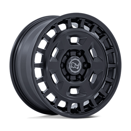 Black Rhino Hard Alloys BR405 ROVER 17x8 ET32 6x130 Matte Black w/ Gloss Black Lip
