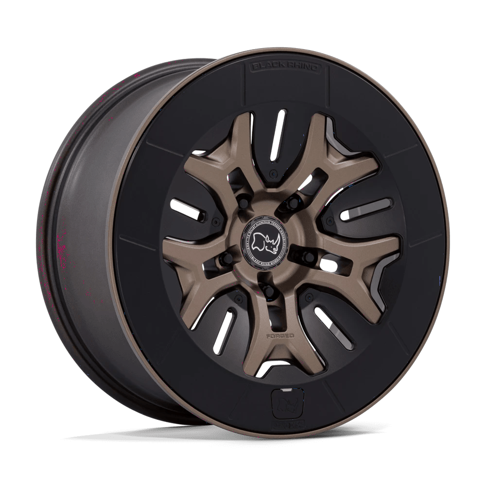 Black Rhino Hard Alloys BR406 ROCKLEDGE 20x8.5 ET35 5x139.7 Matte Bronze