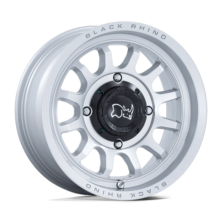 Black Rhino Hard Alloys - UTV RAPID UTV 15x7 ET10 4x137 Hyper Silver w/ Machined Face