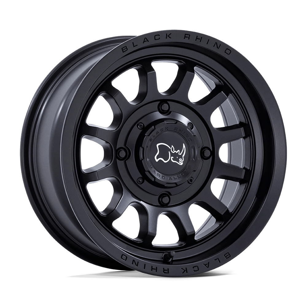 Black Rhino Hard Alloys - UTV RAPID UTV 15x7 ET10 4x110 Matte Black