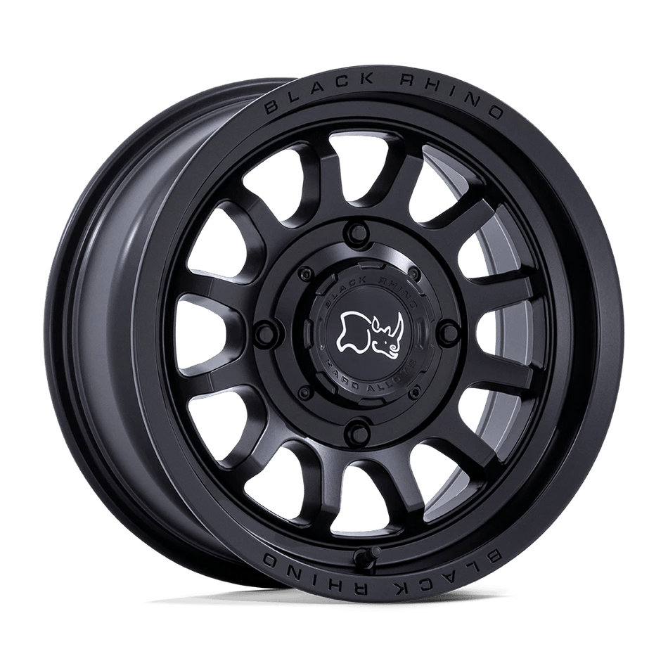 Black Rhino Hard Alloys - UTV RAPID UTV 15x7 ET10 4x110 Matte Black