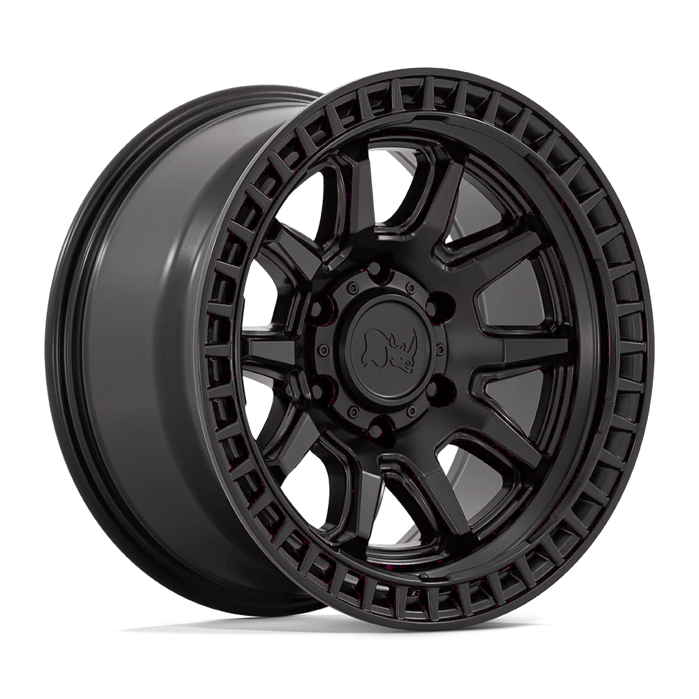Black Rhino Hard Alloys CALICO 17x8.5 ET-10 6x139.7 Matte Black
