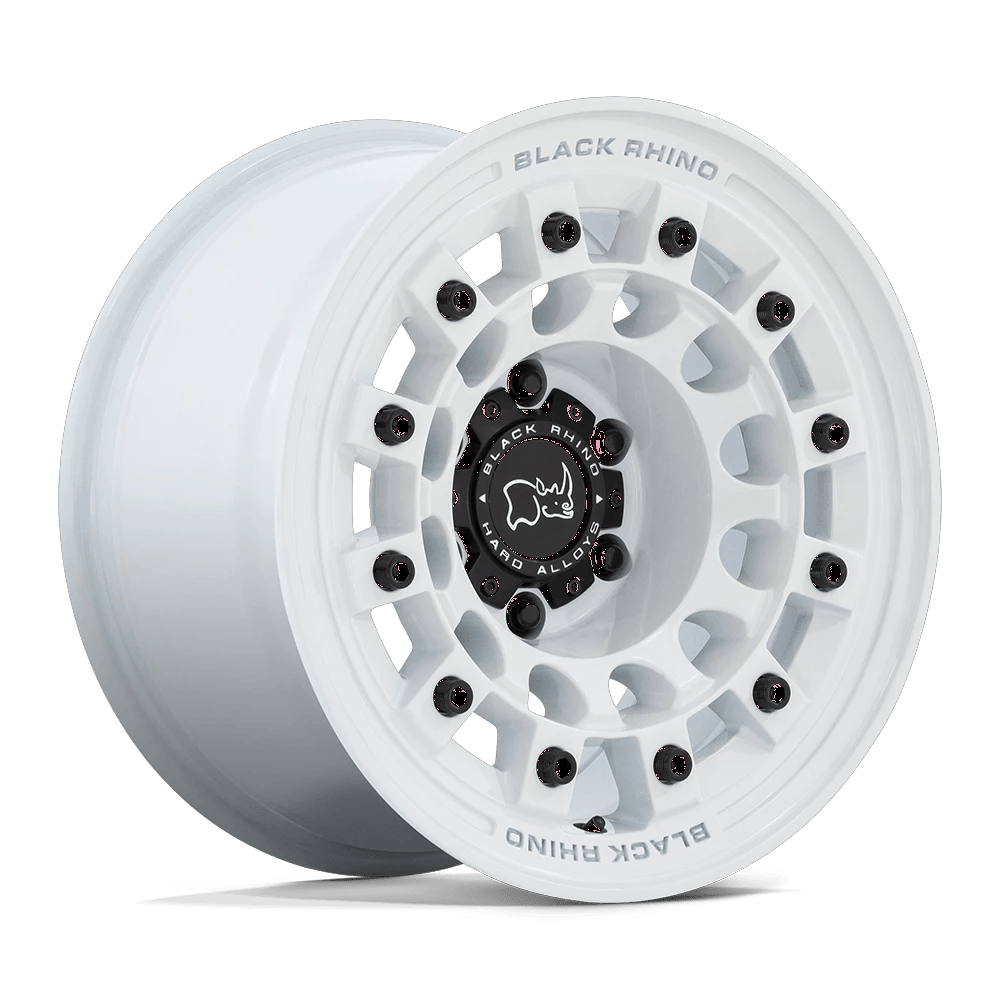 Black Rhino Hard Alloys FUJI 17x8 ET20 6x139.7 Gloss White