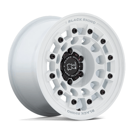 Black Rhino Hard Alloys FUJI 17x9 ET-12 6x139.7 Gloss White
