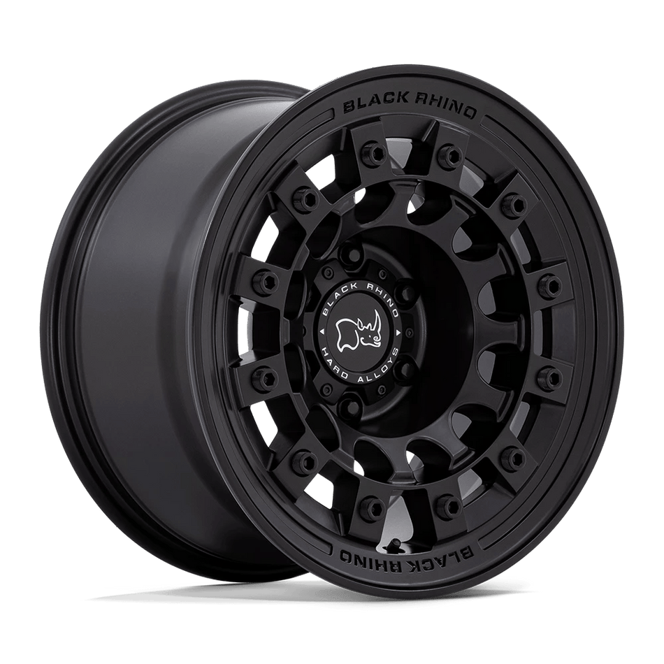 Black Rhino Hard Alloys FUJI 17x9 ET-12 6x139.7 Matte Black