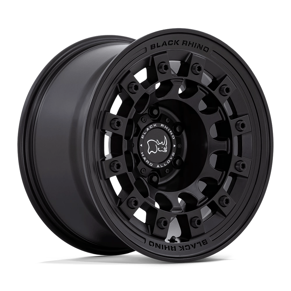 Black Rhino Hard Alloys FUJI 17x8 ET38 6x139.7 Matte Black