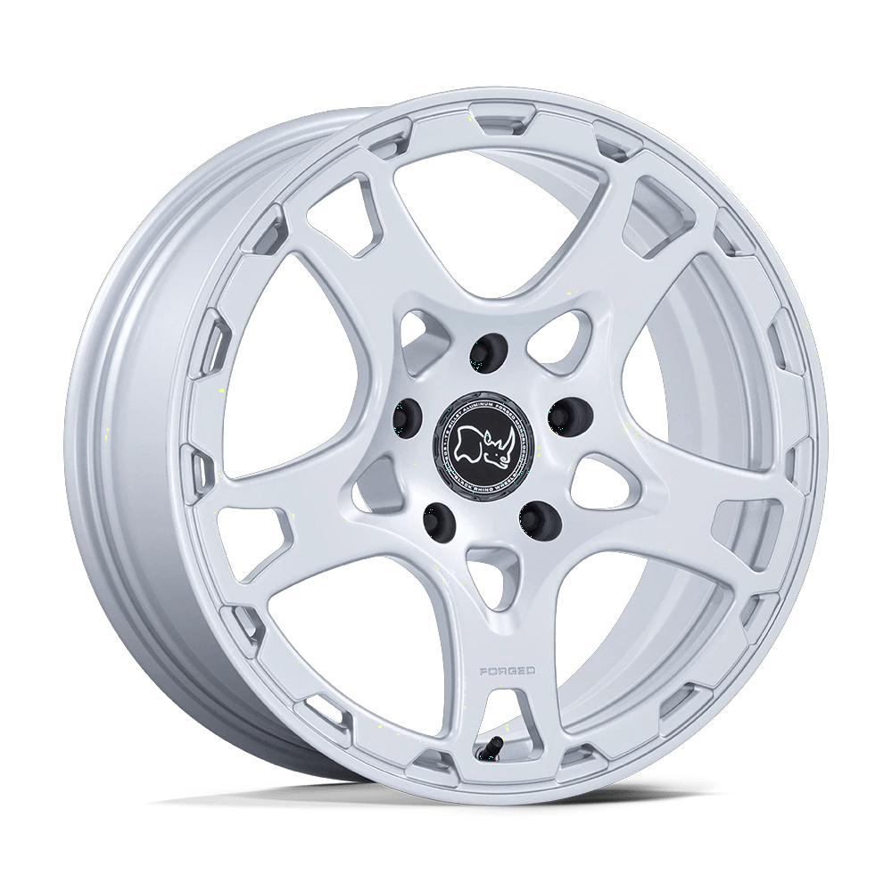 Black Rhino Hard Alloys KLAUE 18x8 ET20 5x130 Matte Silver