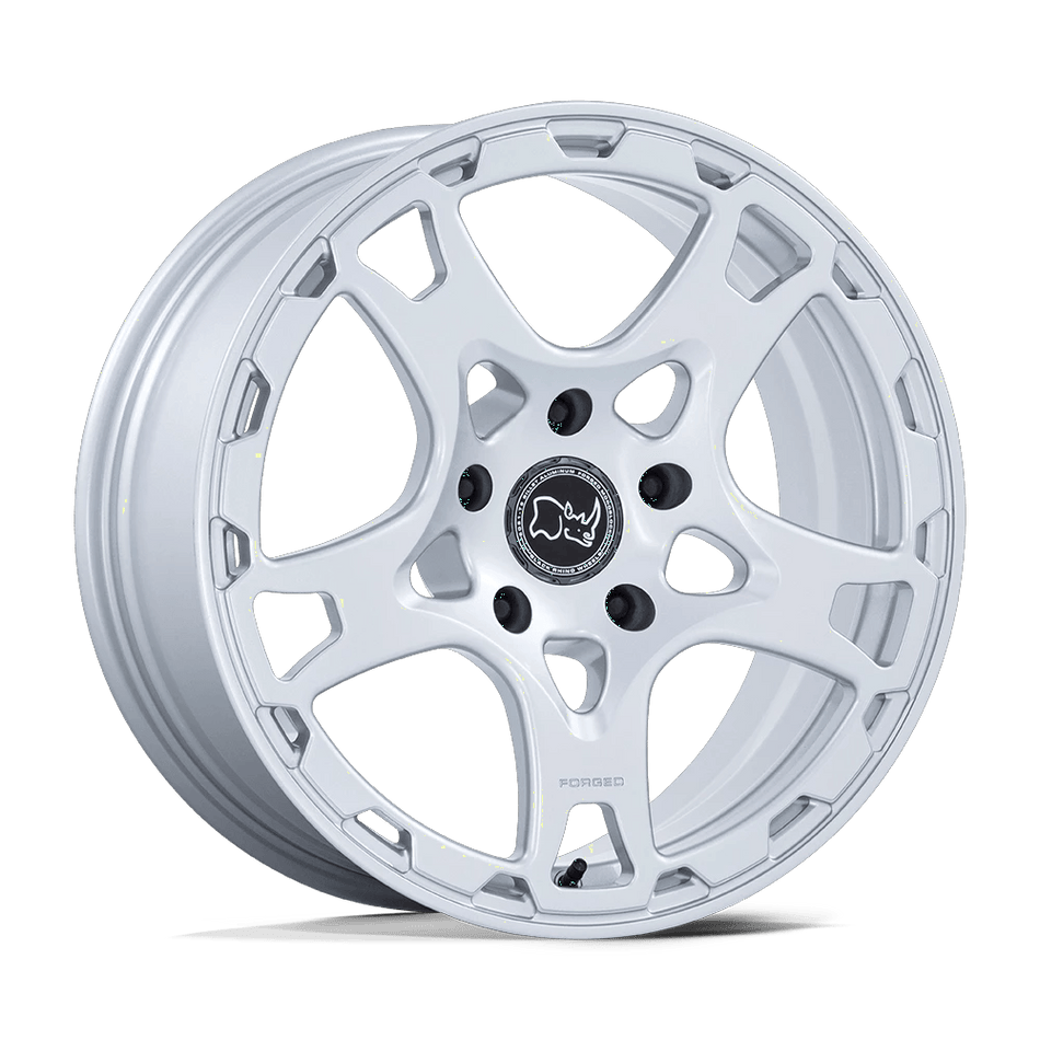 Black Rhino Hard Alloys KLAUE 18x8 ET20 5x130 Matte Silver