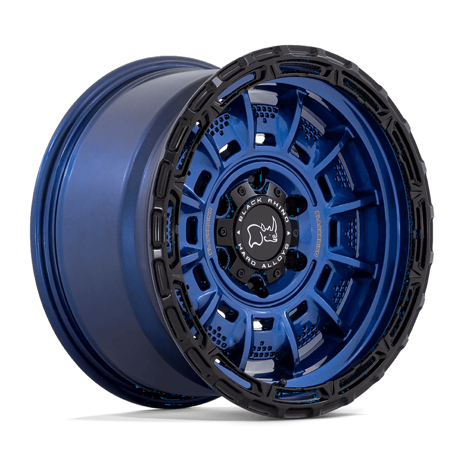 Black Rhino Hard Alloys LEGION 20x10 ET-18 8x165.1 Cobalt Blue w/ Black Lip