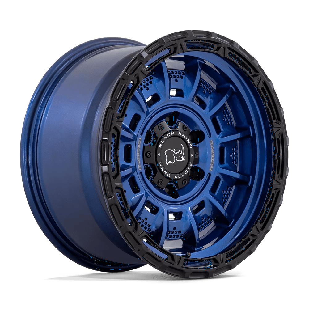 Black Rhino Hard Alloys LEGION 20x10 ET-18 6x135 Cobalt Blue w/ Black Lip